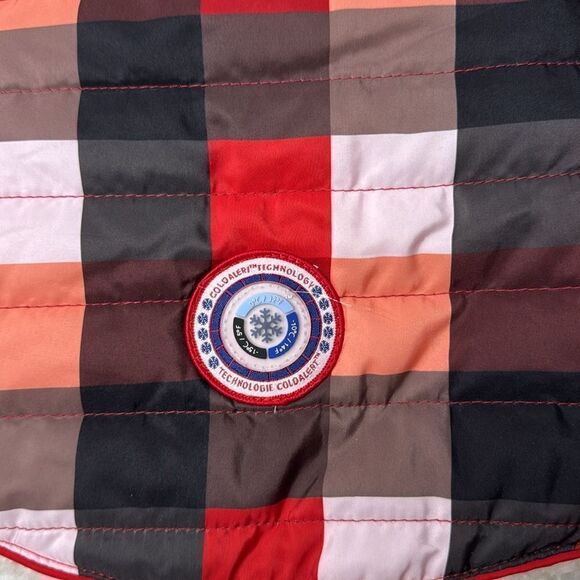 Dog Sherpa Plaid Cold Alert Technology Jacket. Size Small. - Picture 2 of 7